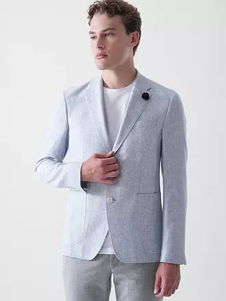 JOOP | Nom du produit: Veste de costume
Marque: JOOP
Couleur: bleu clair
Catégories: Mode, Homme
Tags: Grandes tailles

Longueur des manches: Manches longues
Matière: Lin
Forme du col: Col à revers
Motif: Carreaux
Coupe (vêtements d'extérieur): Regular
Styl | 